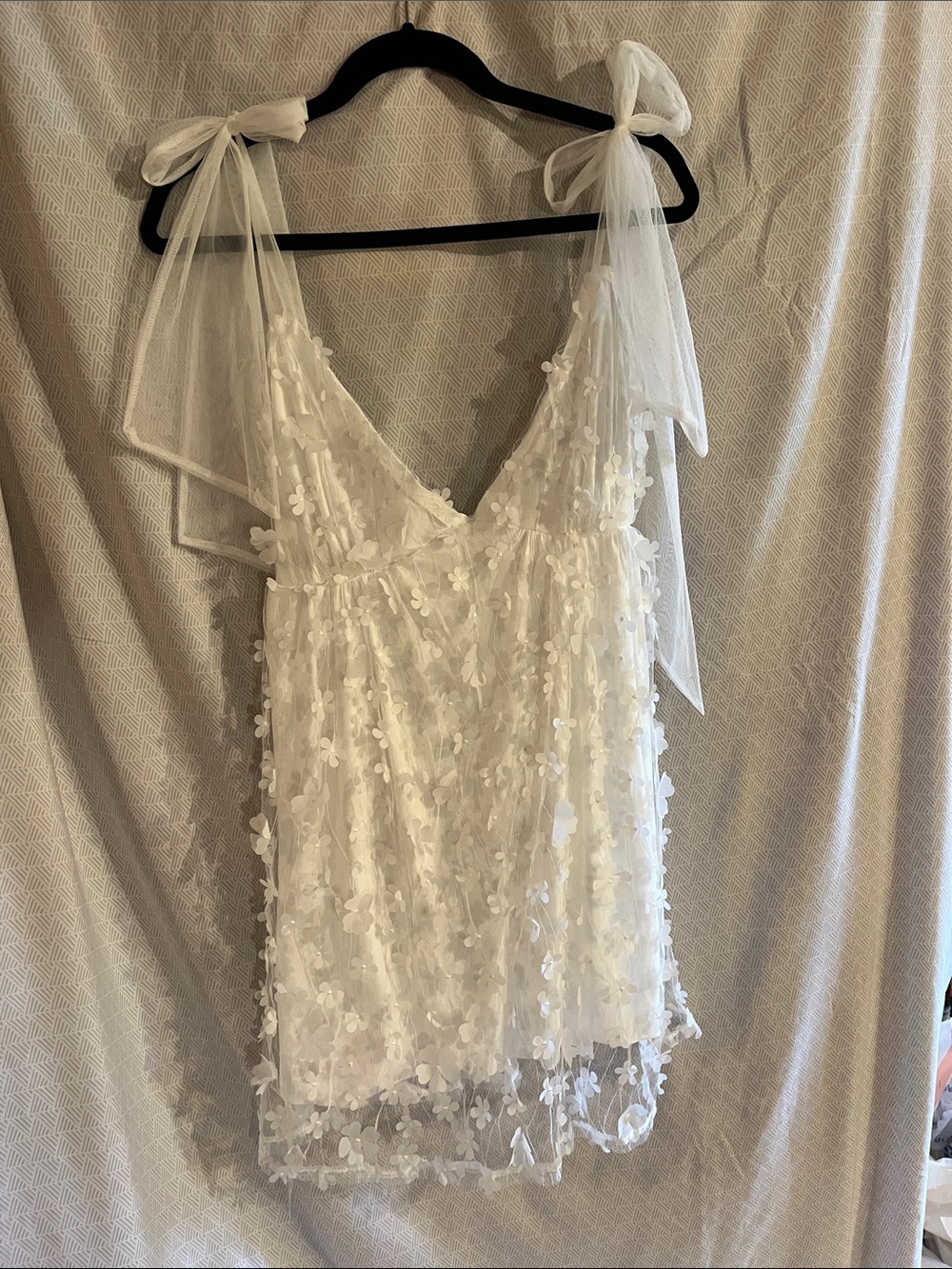 Dainty White Flower Dress